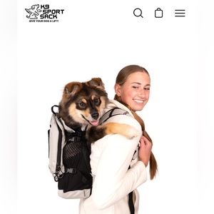 NWT K9 Sport Sack Plus 2 - dog carrier backpack